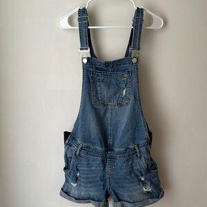Maternity short overalls